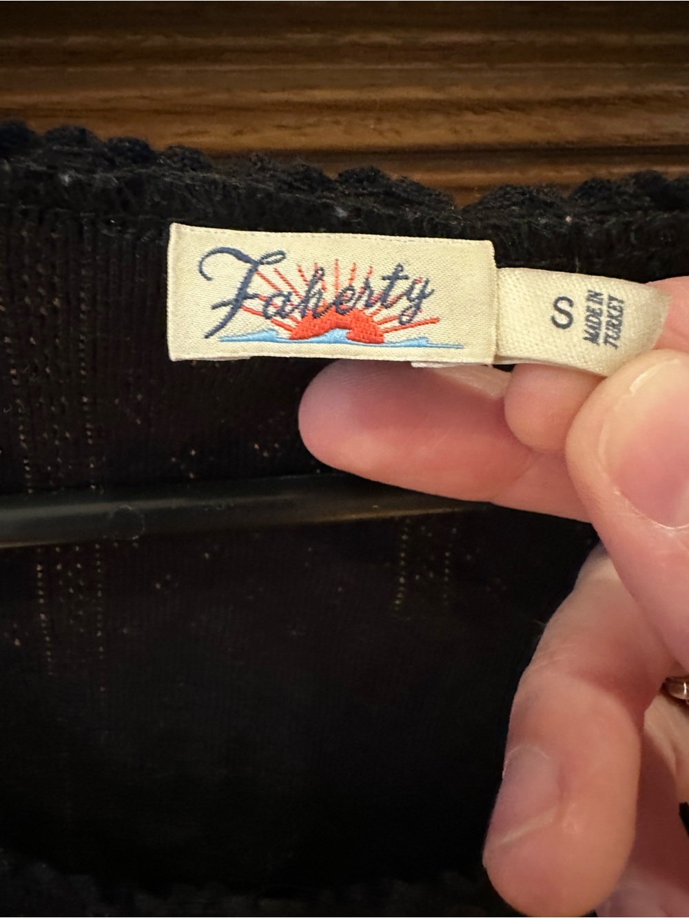 Faherty Pointelle Top - Picture 2 of 5